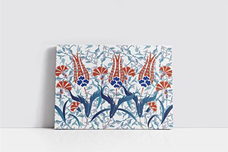 Osmanlı Çini Görselleri Kanvas Tablo