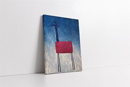 Çizgi Koyun Kanvas Tablo