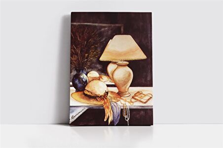 Abajur Kanvas Tablo