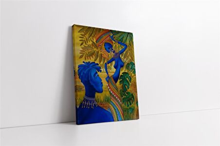 Afrikalılar Kanvas Tablo