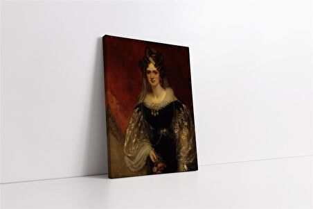 Kraliçe Elizabeth Kanvas Tablo