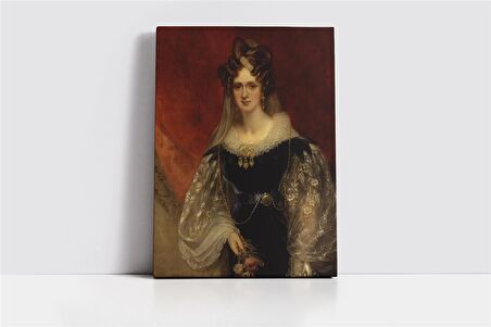 Kraliçe Elizabeth Kanvas Tablo