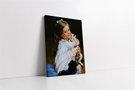 Kız Çocuğu Kanvas Tablo