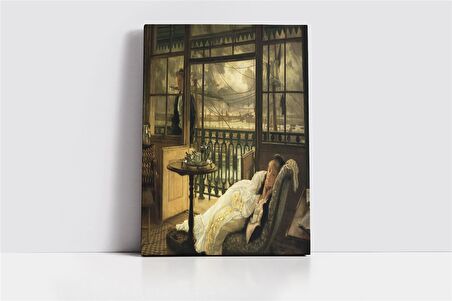 Bir Fırtına Geçişi Kanvas Tablo