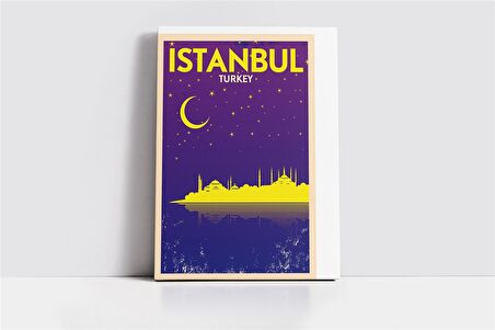 İstanbul Kanvas Tablo