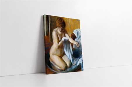 After The Bath Kanvas Tablo