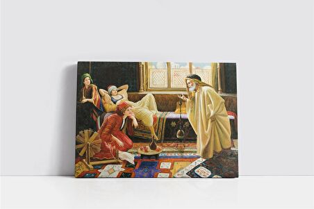 Harem Eğlencesi Kanvas Tablo