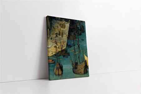 Babil Kulesi Kanvas Tablo