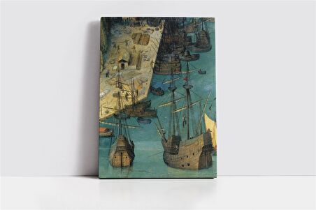 Babil Kulesi Kanvas Tablo