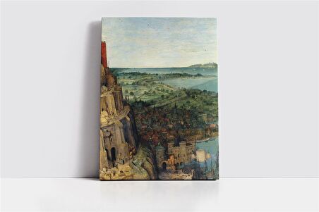 Babil Kulesi Pieter Brueghel Kanvas Tablo