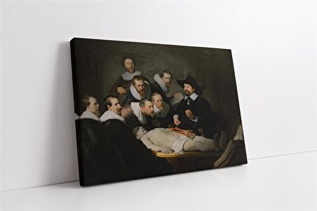 Dr. Nicolaes Tulpun Anatomi Dersi Rembrandt Kanvas