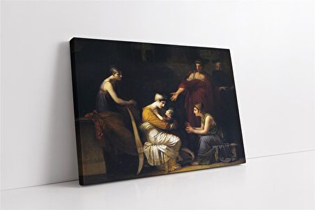 Andromache And Astyanax Kanvas Tablo