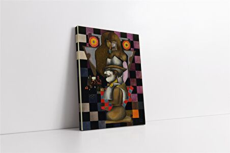 Jaque Mate Checkmate Kanvas Tablo