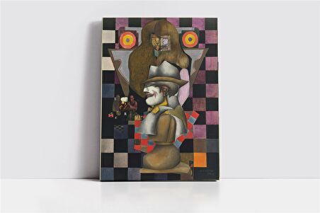 Jaque Mate Checkmate Kanvas Tablo