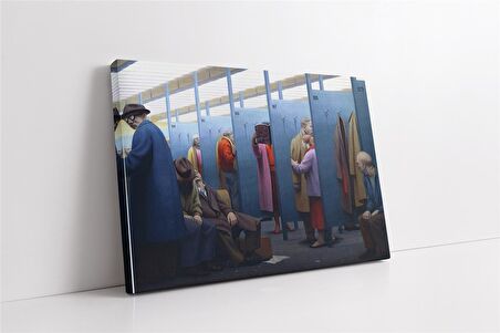 Waiting Room Kanvas Tablo