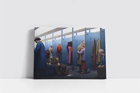 Waiting Room Kanvas Tablo