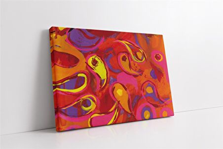 Soyut Görsel Kanvas Tablo