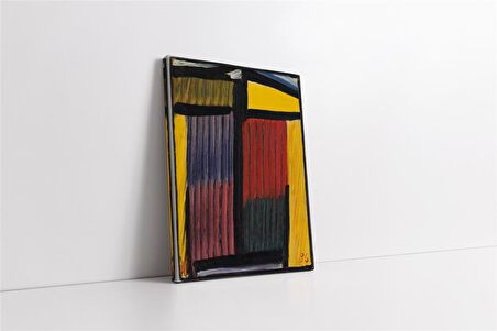 Soyut Görsel Kanvas Tablo