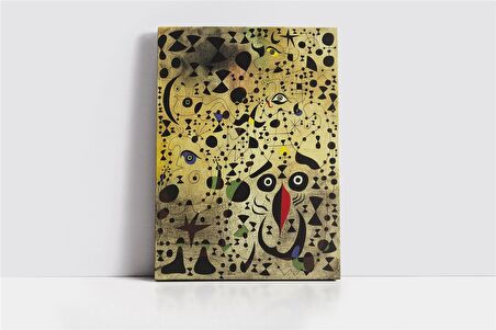 Soyut Görsel Kanvas Tablo