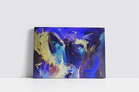 Soyut Görsel Kanvas Tablo