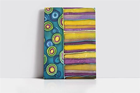 Soyut Resim Kanvas Tablo