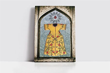 Osmanlı Kaftan Kanvas Tablo