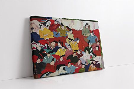 Japon Sanatı Kanvas Tablo