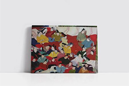 Japon Sanatı Kanvas Tablo