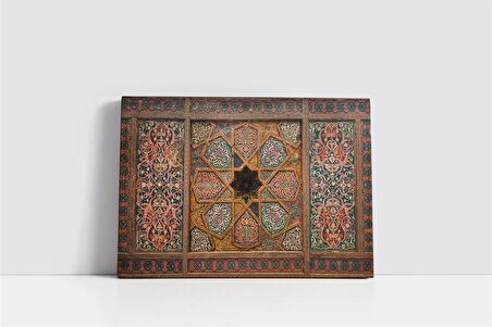 Osmanlı Çini Görselleri Kanvas Tablo