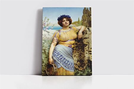 JW Godward Kanvas Tablo