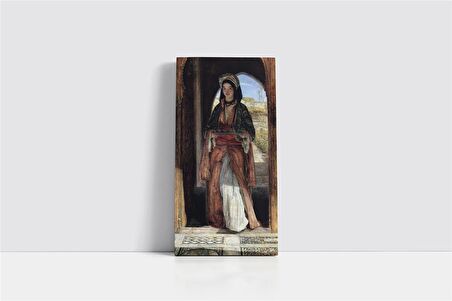 Kahve Taşıyan Cariye John Frederic Lewis Kanvas Ta