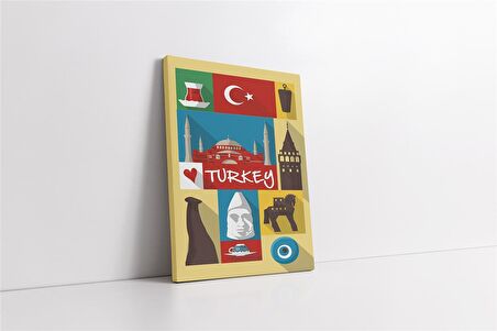 İstanbul Kanvas Tablo