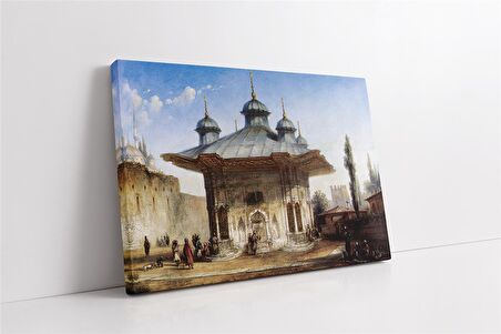 Sultan 3. Ahmed Çeşmesi Kanvas Tablo