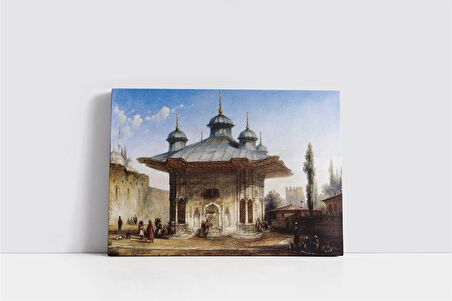 Sultan 3. Ahmed Çeşmesi Kanvas Tablo