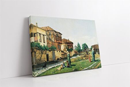 Osmanlı Hamdi Bey Evi Kanvas Tablo