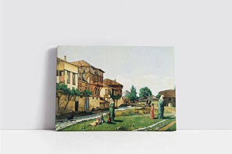Osmanlı Hamdi Bey Evi Kanvas Tablo