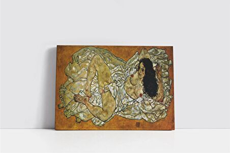 A Reclining Woman Kanvas Tablo