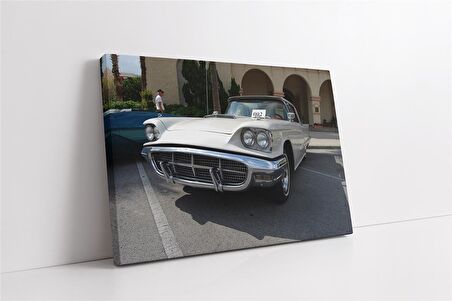 Klasik Spor Araba Kanvas Tablo