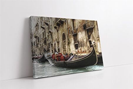 VenedikTe Gondol Kanvas Tablo