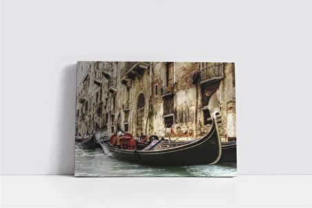 VenedikTe Gondol Kanvas Tablo