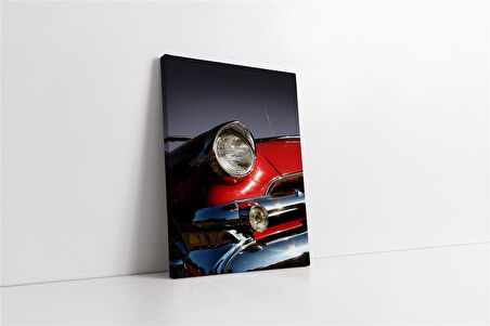 Klasik Araba Kanvas Tablo