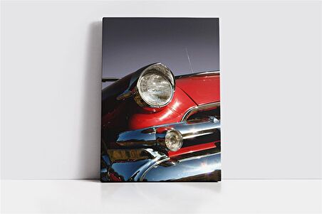 Klasik Araba Kanvas Tablo