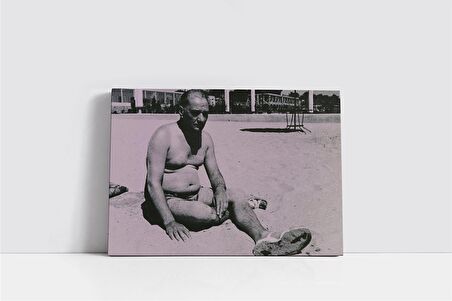 Atatürk Florya Sahilinde