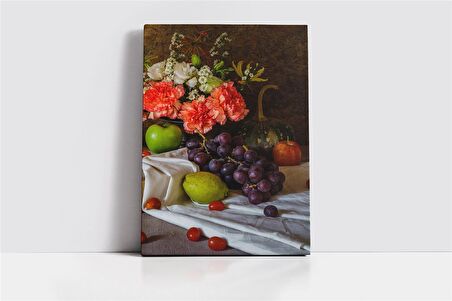 Meyveli Natürmort Kanvas Tablo