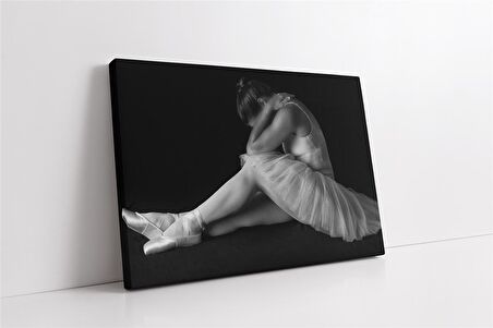 Balerin Kız Kanvas Tablo