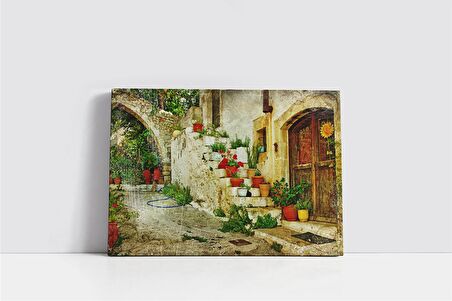 Kapı Kanvas Tablo