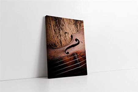 Keman Kanvas Tablo