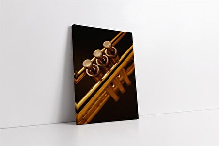 Trompet Kanvas Tablo