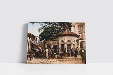 Eski İstanbul Kanvas Tablo