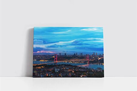 İstanbul Boğaz Köprüsü Kanvas Tablo